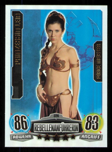 Prinzessin leia force attax - prinzessin,