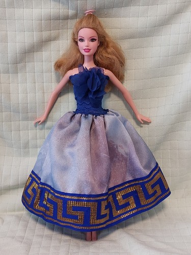 Barbie kleid blau - barbie,