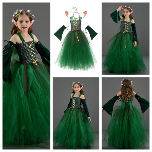 Forest elf princess - elf, green