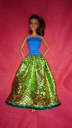 Barbie puppen kleid - barbie,