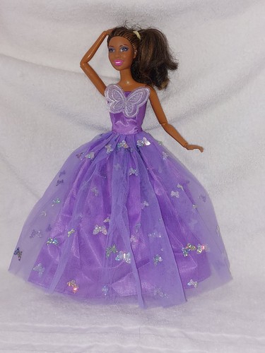 Barbie kleid schmetterlinge - barbie,