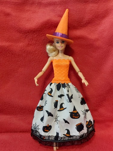 Barbie hexen kleid hut - +,