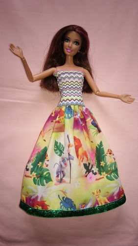 Barbie glitzer kleid der - kleid,