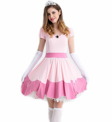 Damen kostüm prinzessin - kostüm, peach